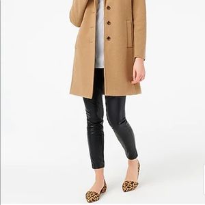 J.Crew Leopard Calf Hair Flats